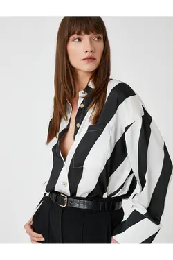 پیراهن Relax Fit با جزئیات جیب - یاری شاپ