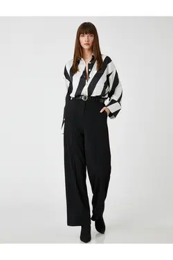 پیراهن Relax Fit با جزئیات جیب - یاری شاپ