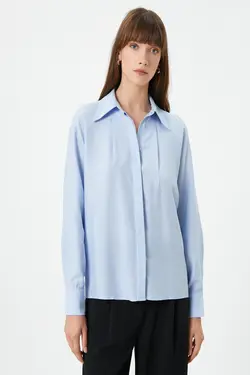 پیراهن آبی زنانه - یاری شاپ