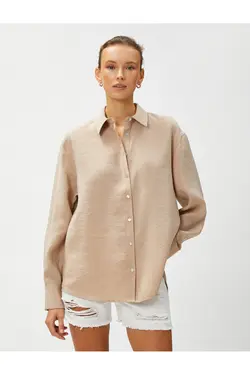 پیراهن آستین بلند با جزئیات - یاری شاپ