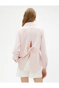 پیراهن آستین بلند با جزئیات - یاری شاپ