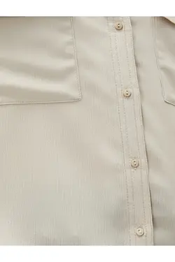 پیراهن آستین بلند با جزئیات جیب - یاری شاپ