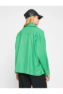 پیراهن آستین بلند با جیب و بند - یاری شاپ