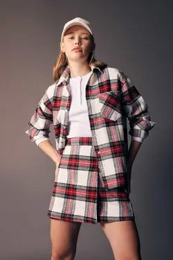 پیراهن آستین بلند با سایز بزرگ - یاری شاپ