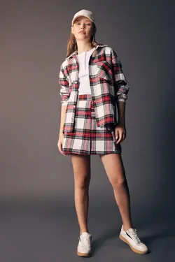 پیراهن آستین بلند با سایز بزرگ - یاری شاپ