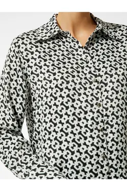 پیراهن آستین بلند با طرح زنجیر - یاری شاپ