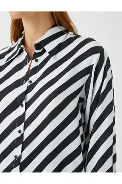 پیراهن آستین بلند برش راحت - یاری شاپ