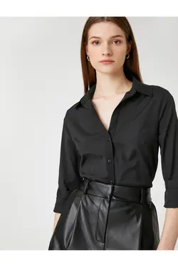 پیراهن آستین بلند پایه با جزئیات دوخت - یاری شاپ