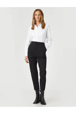 پیراهن آستین بلند پایه با جزئیات دوخت - یاری شاپ