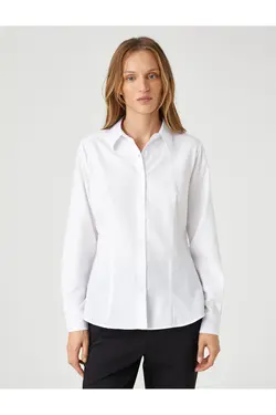 پیراهن آستین بلند پایه با جزئیات دوخت - یاری شاپ