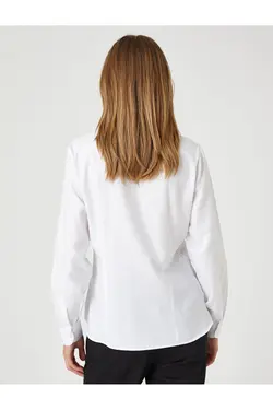 پیراهن آستین بلند پایه با جزئیات دوخت - یاری شاپ