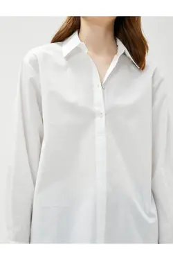 پیراهن آستین بلند پنبه ای پایه - یاری شاپ