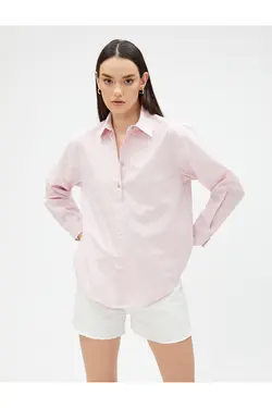 پیراهن آستین بلند پنبه ای پایه - یاری شاپ