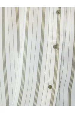 پیراهن آستین بلند پوپلین سایز بزرگ - یاری شاپ