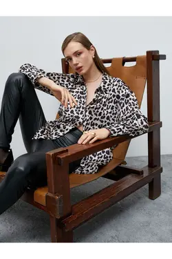 پیراهن آستین بلند دکمه دار - یاری شاپ