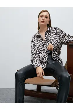 پیراهن آستین بلند دکمه دار - یاری شاپ