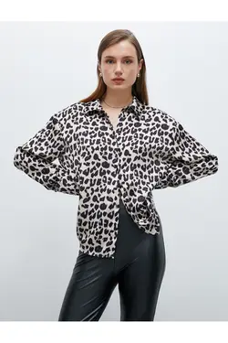 پیراهن آستین بلند دکمه دار - یاری شاپ