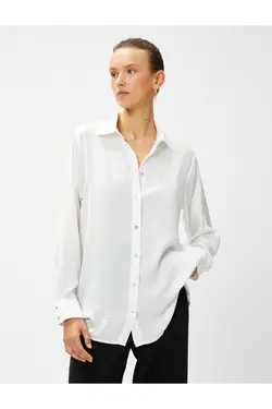 پیراهن آستین بلند دکمه دار - یاری شاپ