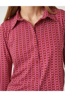 پیراهن آستین بلند دکمه دار - یاری شاپ