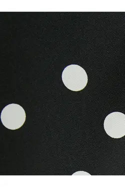 پیراهن آستین بلند ساتن نقطه ای - یاری شاپ