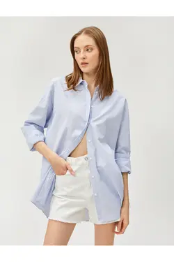 پیراهن آستین بلند سایز بزرگ - یاری شاپ