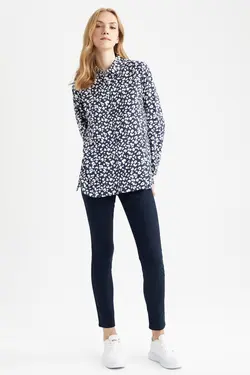 پیراهن آستین بلند سایز بزرگ - یاری شاپ