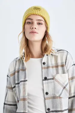 پیراهن آستین بلند فلانل چک یقه مناسب - یاری شاپ