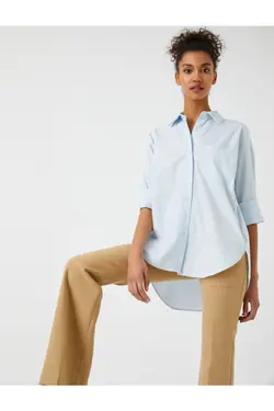 پیراهن آستین بلند نخی - یاری شاپ