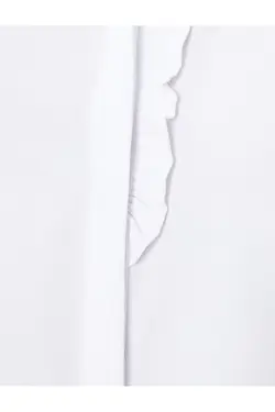 پیراهن آستین بلند و باریک با دکمه های دقیق - یاری شاپ