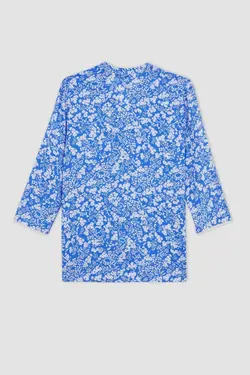 پیراهن آستین بلند یقه بلند مرتب و منظم - یاری شاپ