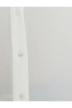 پیراهن آستین بلند یقه دکمه دار بافت - یاری شاپ