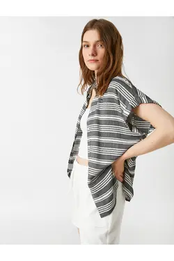 پیراهن آستین کوتاه - یاری شاپ