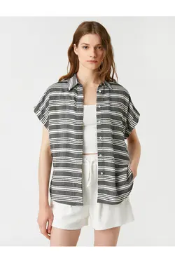 پیراهن آستین کوتاه - یاری شاپ