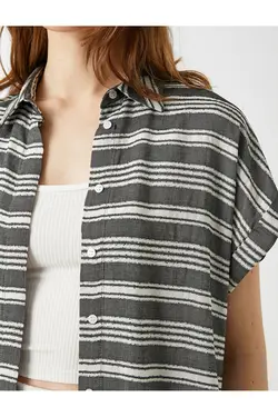 پیراهن آستین کوتاه - یاری شاپ