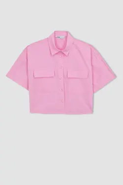 پیراهن آستین کوتاه 100% پنبه ای با سایز عالی - یاری شاپ