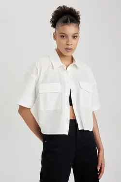 پیراهن آستین کوتاه 100% پنبه ای با سایز عالی - یاری شاپ