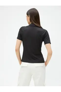 پیراهن آستین کوتاه روکش دار - یاری شاپ