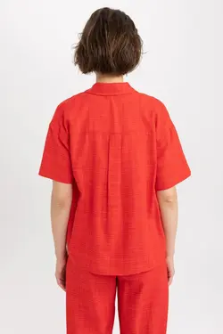 پیراهن آستین کوتاه سایز بزرگ - یاری شاپ