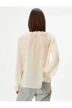 پیراهن ابریشمی یقه V شکل - یاری شاپ