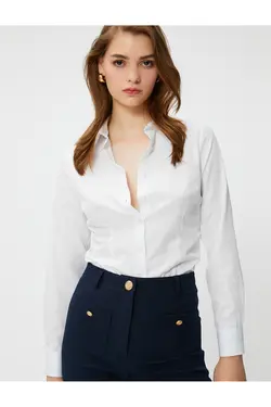 پیراهن باریک آستین بلند پایه - یاری شاپ