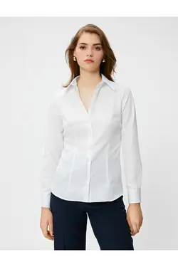 پیراهن باریک آستین بلند پایه - یاری شاپ
