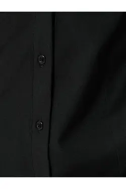 پیراهن باریک آستین بلند دکمه دار - یاری شاپ