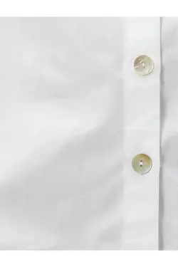 پیراهن بدون آستین دکمه دار نخی - یاری شاپ