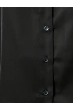 پیراهن بدون آستین یقه کلاسیک دکمه دار - یاری شاپ