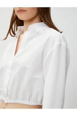 پیراهن برش با جزئیات پشت و کمر الاستیک - یاری شاپ