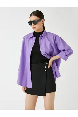 پیراهن بزرگ پنبه ای - یاری شاپ