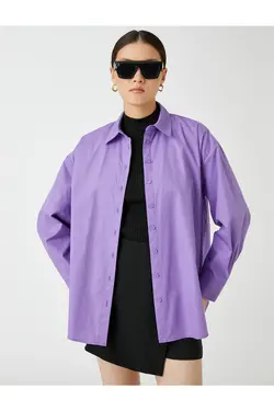 پیراهن بزرگ پنبه ای - یاری شاپ