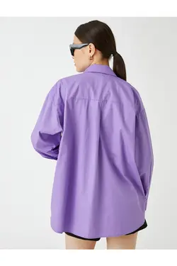 پیراهن بزرگ پنبه ای - یاری شاپ