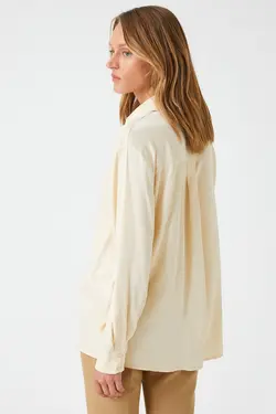 پیراهن بژ زنانه 3WAK60136UW - یاری شاپ
