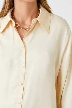 پیراهن بژ زنانه 3WAK60136UW - یاری شاپ